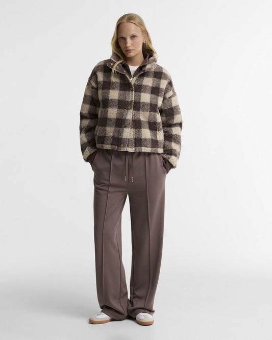 Young Ideas & Henmores -Amaya Fleece Jacket -BR75 Truffle Multi -8