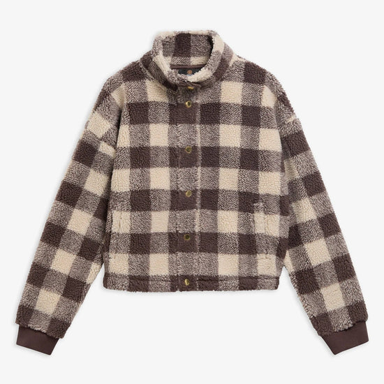 Young Ideas & Henmores -Amaya Fleece Jacket -BR75 Truffle Multi -8