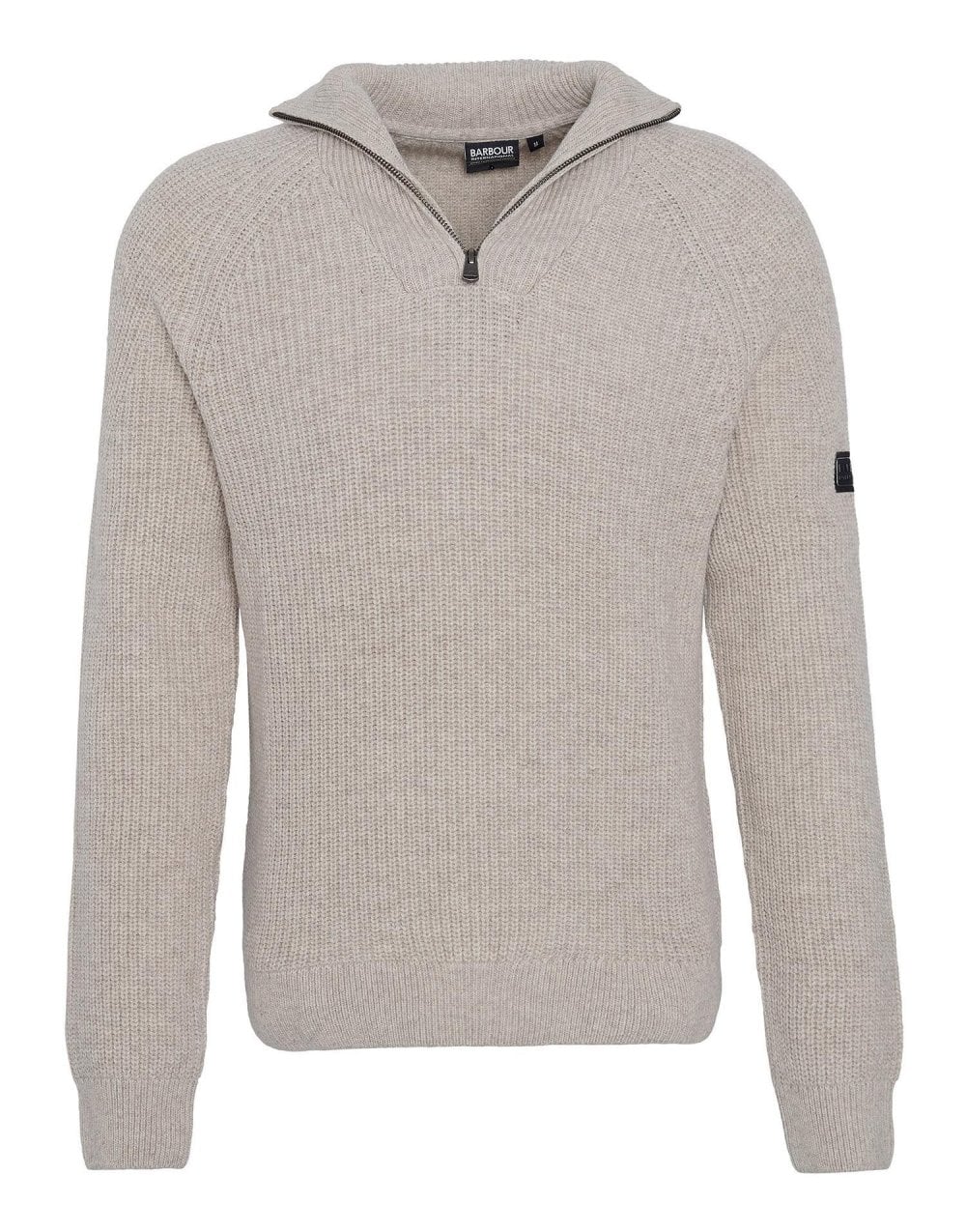 Young Ideas/Henmores - Chester Funnel Quarter Zip - BK11 Black - M