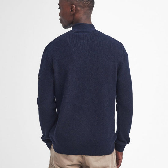 Young Ideas/Henmores - Crawley Funnel Neck Jumper - NY91 Navy - M