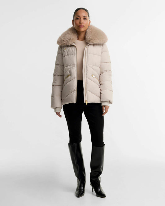 Young Ideas & Henmores -Cyrus Puffer Jacket -CR11 Moonbeam -8