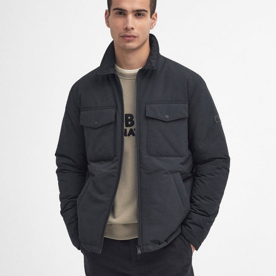 Young Ideas/Henmores - Distill Quilted Jacket - BK11 Black - M