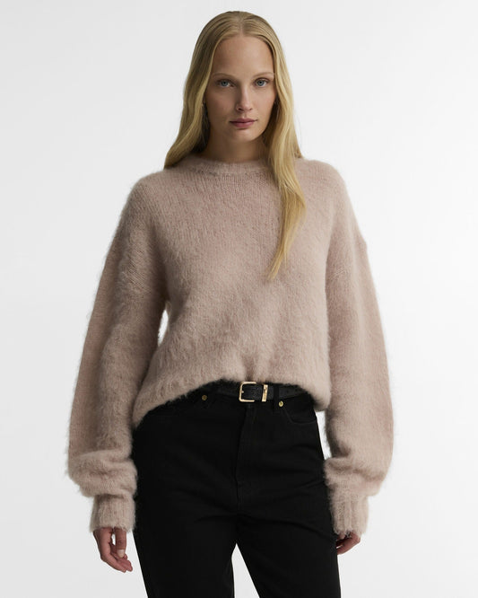 Young Ideas & Henmores -Gea Knitted Jumper -BR13 Nutmeg -8