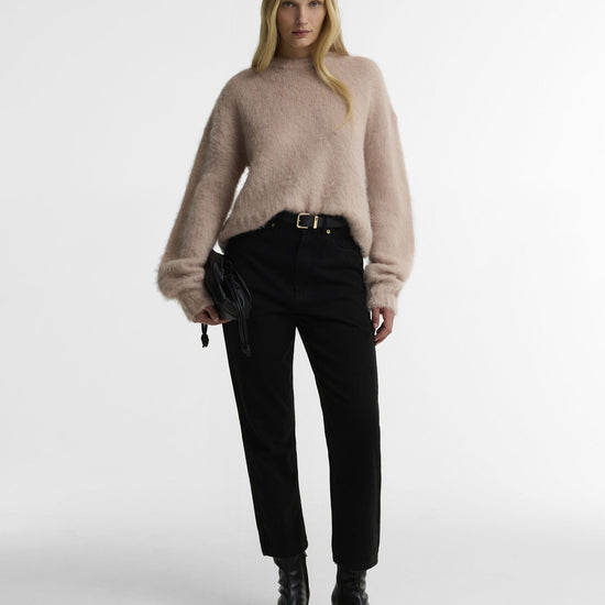 Young Ideas & Henmores -Gea Knitted Jumper -BR13 Nutmeg -8