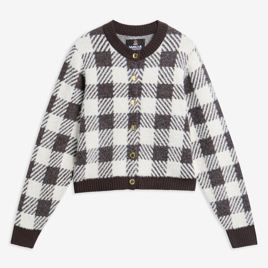 Young Ideas & Henmores -Halina Knitted Cardigan -BR75 Truffle Multi -8