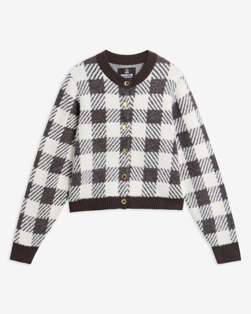 Young Ideas & Henmores -Halina Knitted Cardigan -BR75 Truffle Multi -8