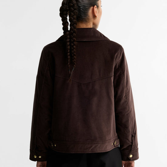 Young Ideas & Henmores -Hanson Velvet Casual Jacket -BR31 Truffle -8