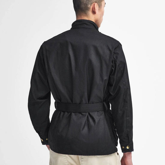 Young Ideas & Henmores -International Original Wax Jacket -BK51 Black -38