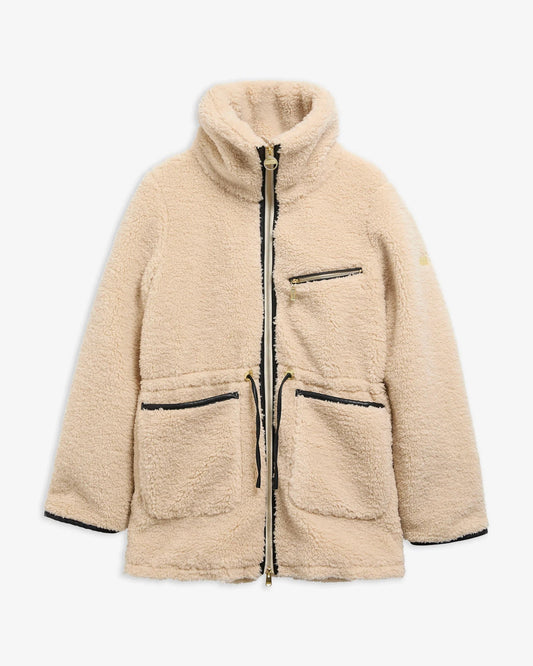 Young Ideas & Henmores -Kemora Fleece Casual Jacket -CR31 Jasmine/Black -6