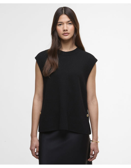 Young Ideas/Henmores - Lana Knitted Vest - BK11 Black - 8