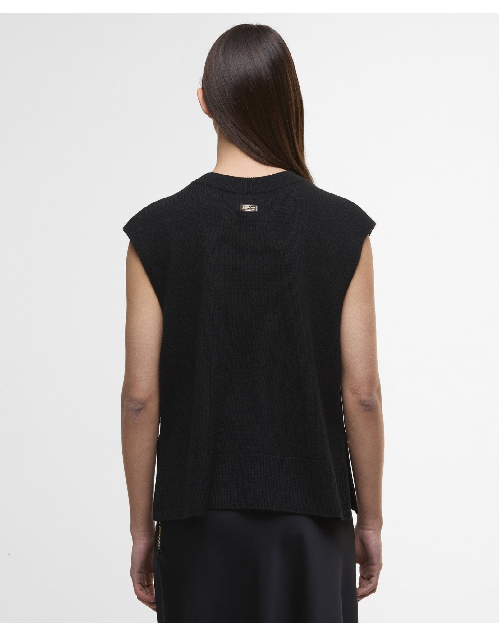 Young Ideas/Henmores - Lana Knitted Vest - BK11 Black - 8