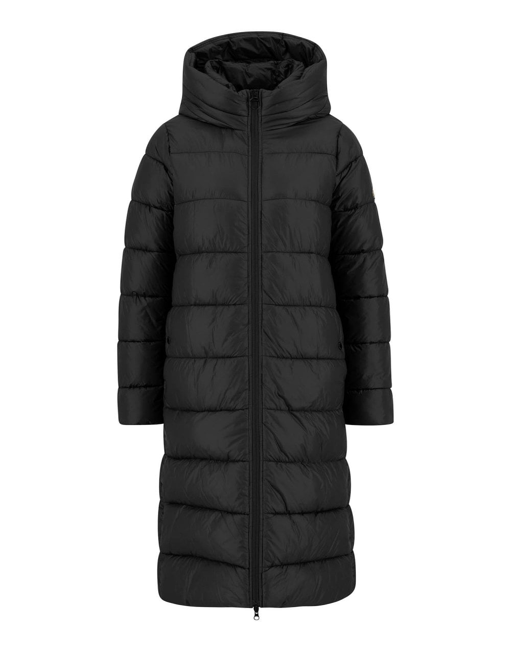 Young Ideas/Henmores - Longline Olivios Puffer Jacket - BK11 Black - 8