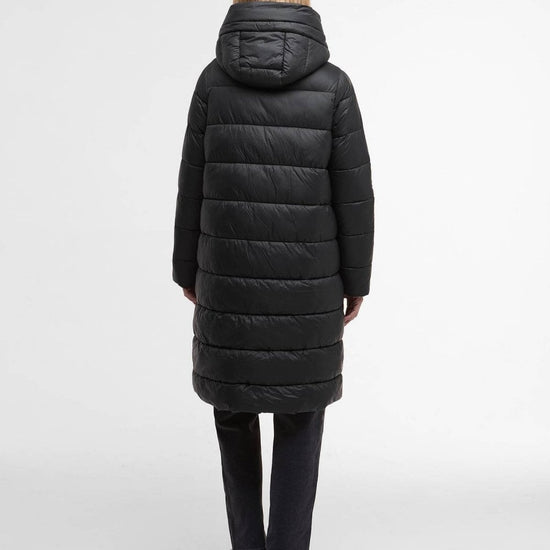 Young Ideas/Henmores - Longline Olivios Puffer Jacket - BK11 Black - 8