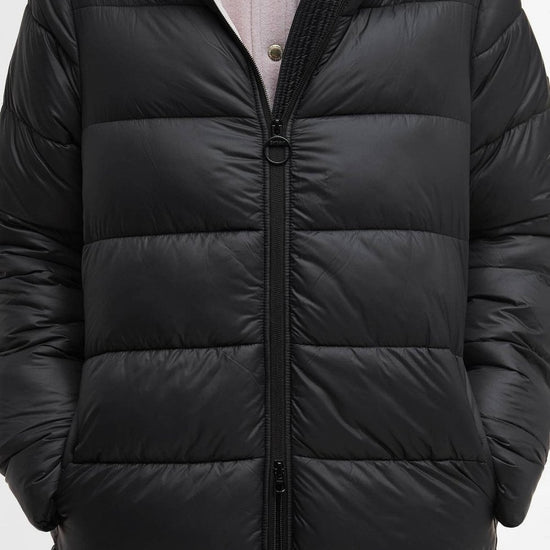 Young Ideas/Henmores - Longline Olivios Puffer Jacket - BK11 Black - 8
