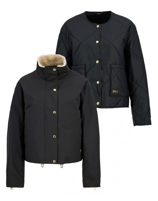 Young Ideas/Henmores - Luanda 3 In 1 Showerproof Jacket - BK11 Black - 8