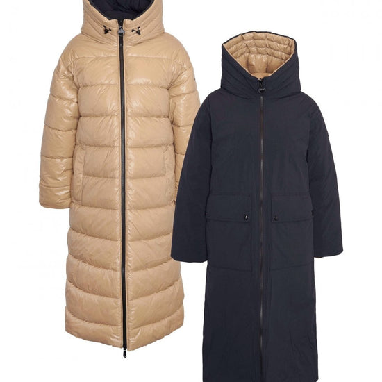 Young Ideas/Henmores - Myers Reversible Showerproof Coat - BK11 Black/Light Trench - 8