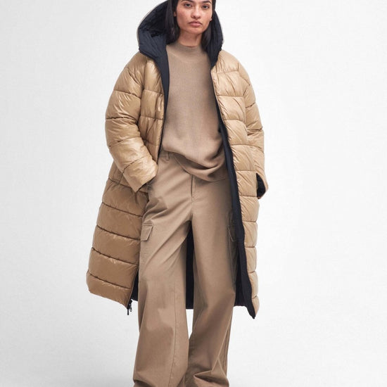 Young Ideas/Henmores - Myers Reversible Showerproof Coat - BK11 Black/Light Trench - 8