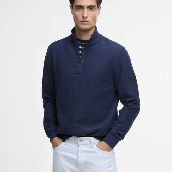Young Ideas/Henmores - Samuel Funnel Neck - GY18 Mist - M