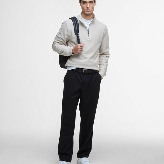 Young Ideas/Henmores - Samuel Funnel Neck - GY18 Mist - M