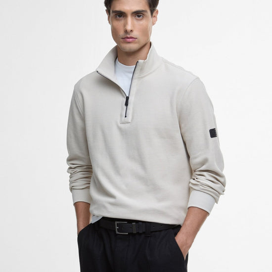 Young Ideas/Henmores - Samuel Funnel Neck - GY18 Mist - M