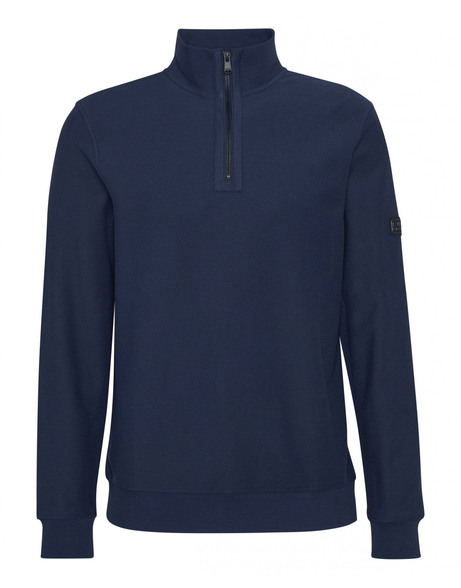 Young Ideas/Henmores - Samuel Funnel Neck - GY18 Mist - M