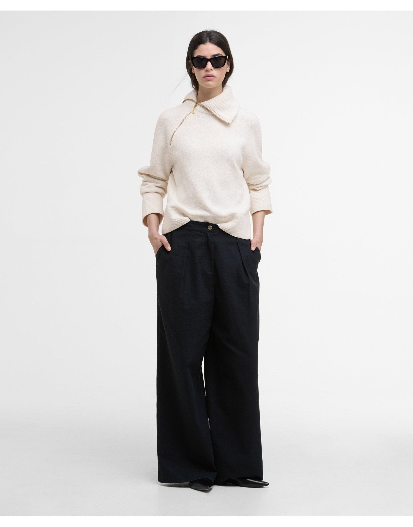 Young Ideas/Henmores - Saskia Knitted Jumper - WH12 Off White - 8