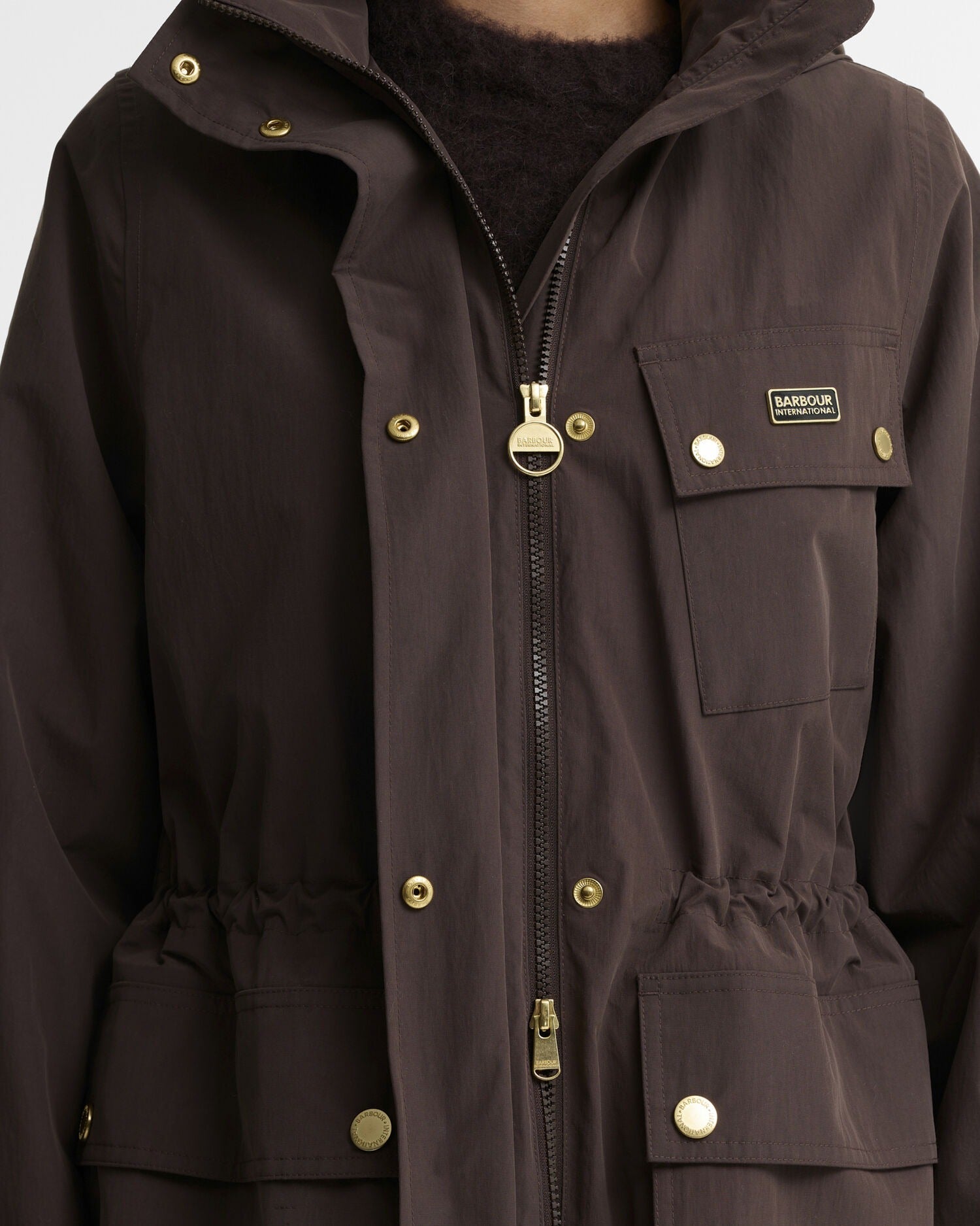 Young Ideas & Henmores -Serravalle Waterproof Jacket -BR31 Truffle -8