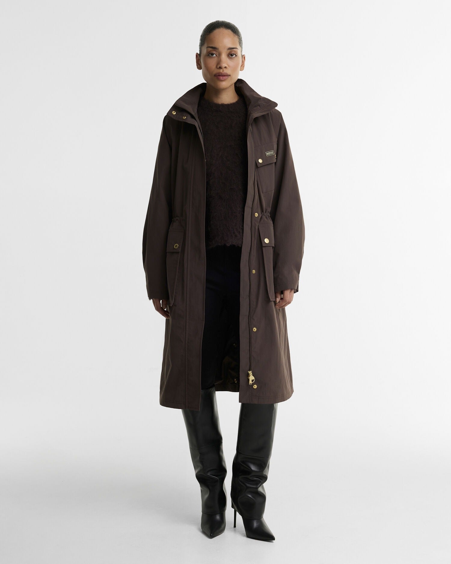 Young Ideas & Henmores -Serravalle Waterproof Jacket -BR31 Truffle -8
