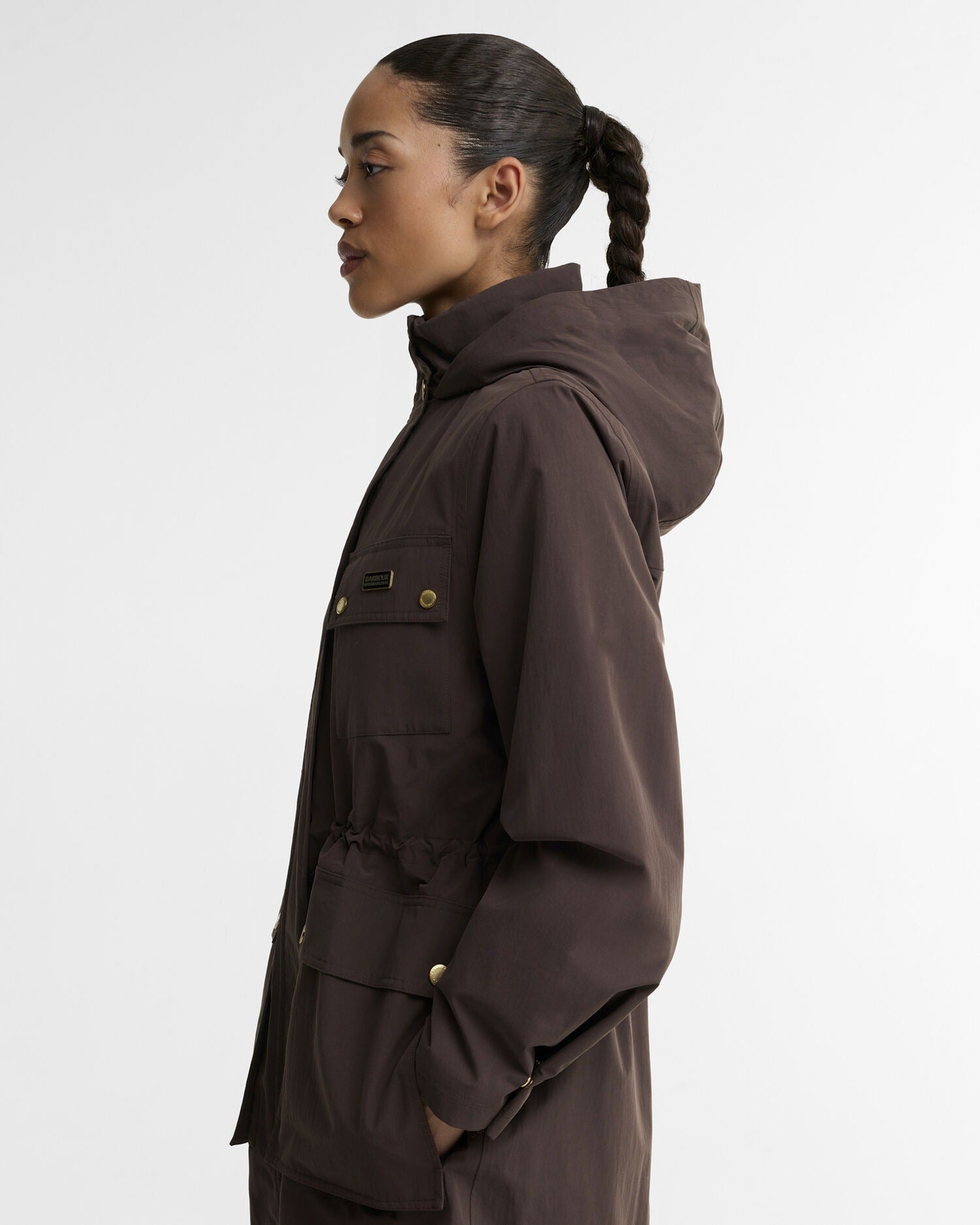 Young Ideas & Henmores -Serravalle Waterproof Jacket -BR31 Truffle -8