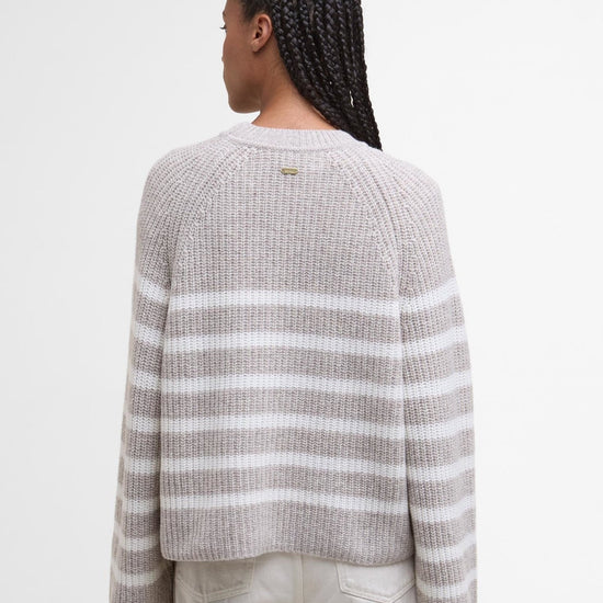 Young Ideas/Henmores - Irene Knitted Jumper - BE11 Oat Stripe - 8