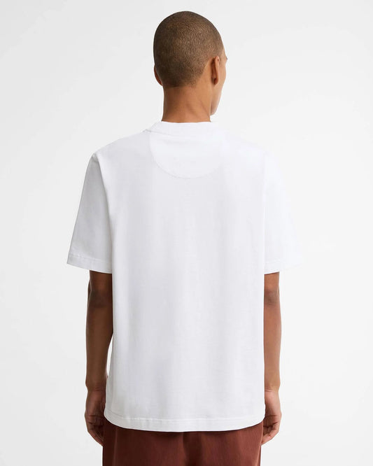 Young Ideas & Henmores - Ivergill Pocket Relaxed T-Shirt - WH11 Bright White - M