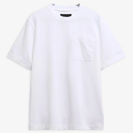 Young Ideas & Henmores - Ivergill Pocket Relaxed T-Shirt - WH11 Bright White - M