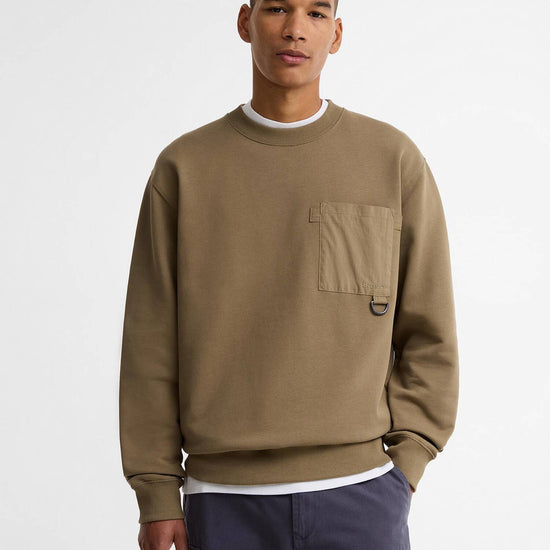 Young Ideas & Henmores - Ivergill Relaxed Fit Crewneck Sweatshirt - OL17 Clay - M