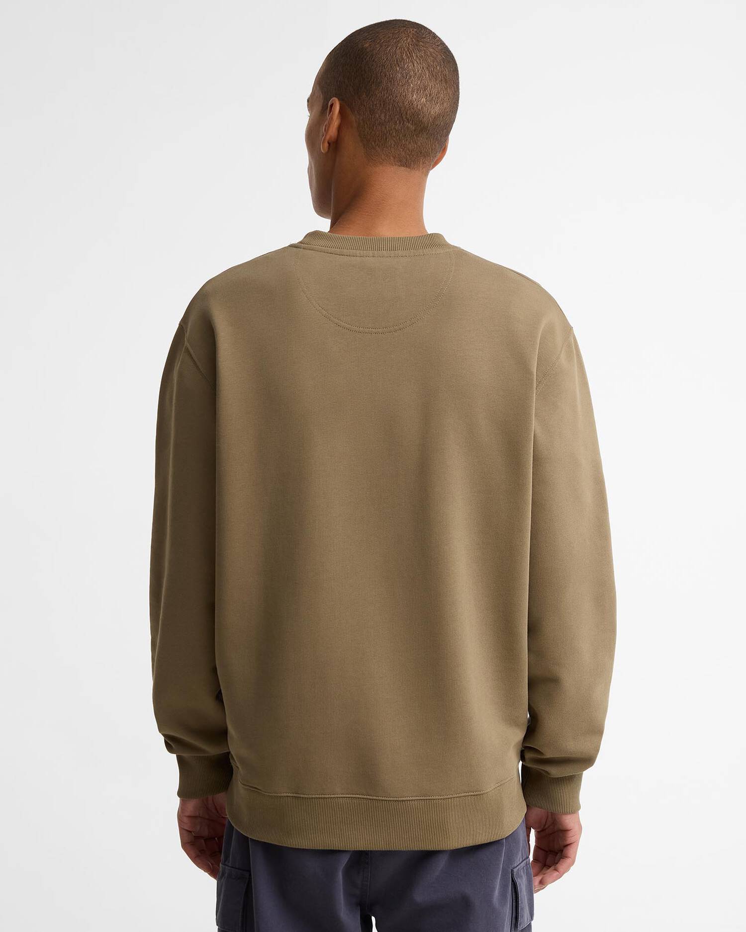 Young Ideas & Henmores - Ivergill Relaxed Fit Crewneck Sweatshirt - OL17 Clay - M