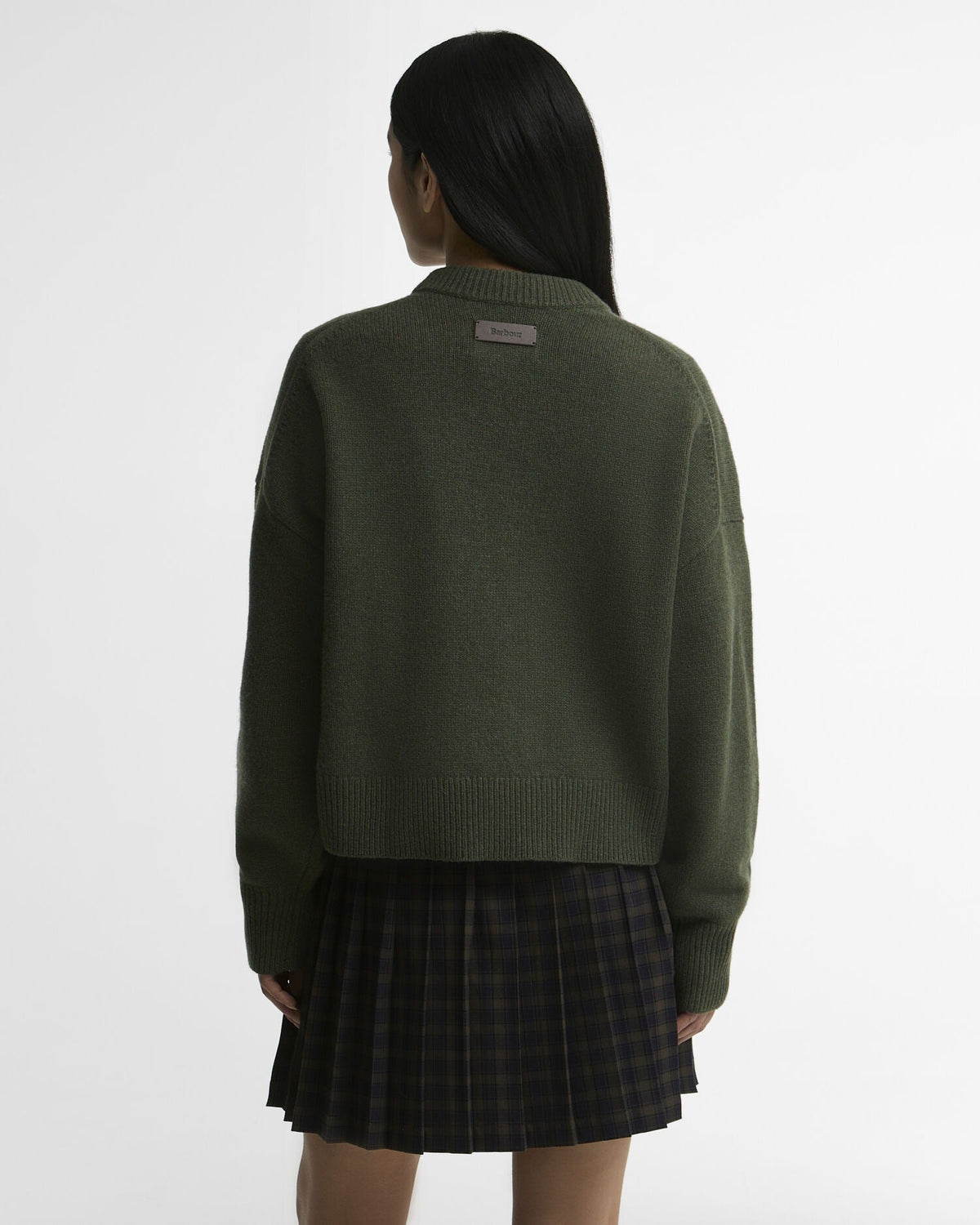 Young Ideas & Henmores -Ivybridge Knitted Jumper -OL71 Olive -6