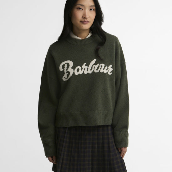 Young Ideas & Henmores -Ivybridge Knitted Jumper -OL71 Olive -6
