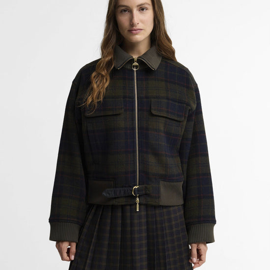Young Ideas & Henmores -Ivybridge Overshirt -TN43 Shadow Classic Tartan -8