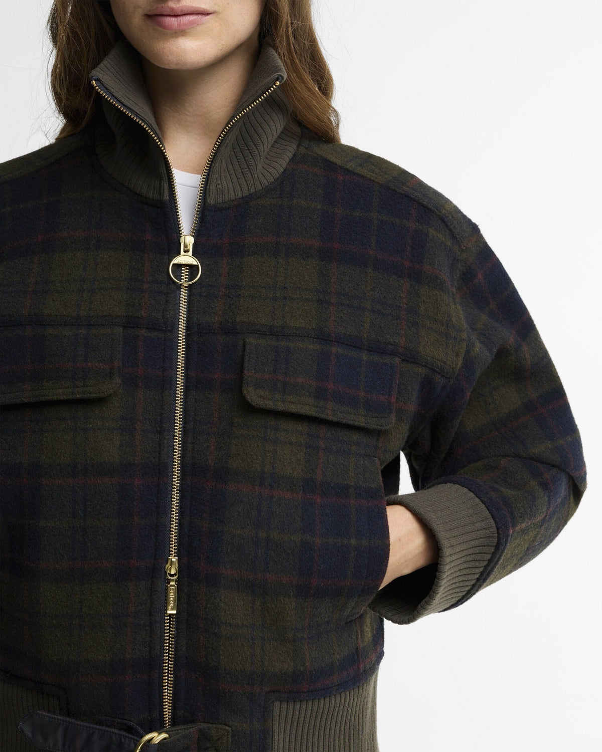 Young Ideas & Henmores -Ivybridge Overshirt -TN43 Shadow Classic Tartan -8