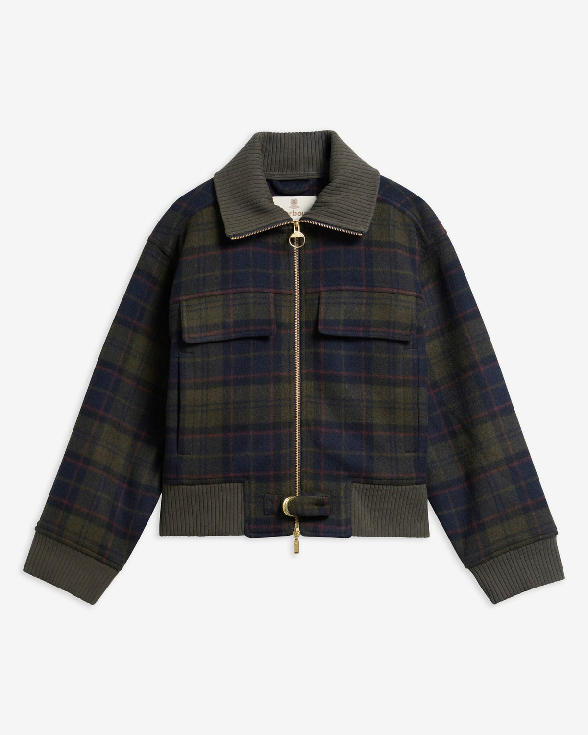 Young Ideas & Henmores -Ivybridge Overshirt -TN43 Shadow Classic Tartan -8