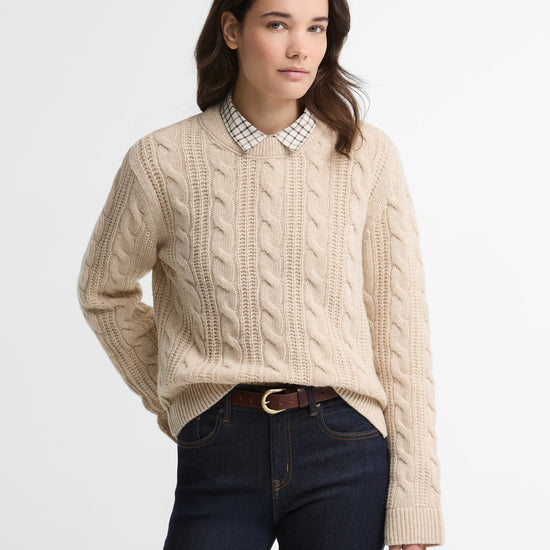 Young Ideas & Henmores -Joan Knitted Jumper -CR52 Birch -8