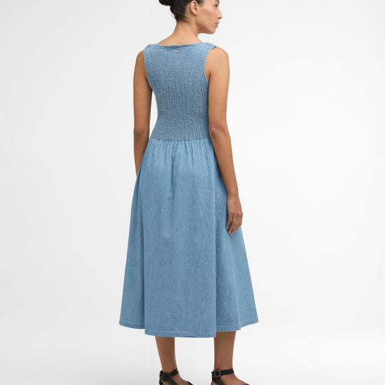Young Ideas & Henmores - Josie Midi Dress - BL27 Chambray - 8