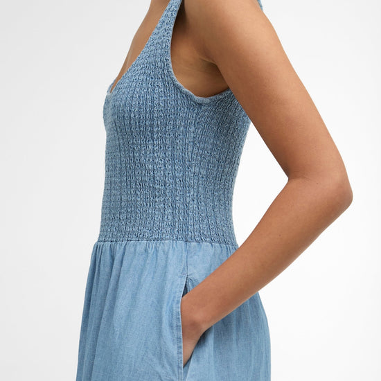 Young Ideas & Henmores - Josie Midi Dress - BL27 Chambray - 8