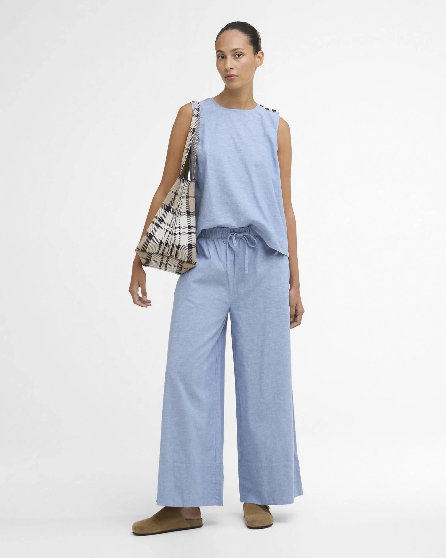 Young Ideas & Henmores - Josie Top - BL39 Light Chambray - 8