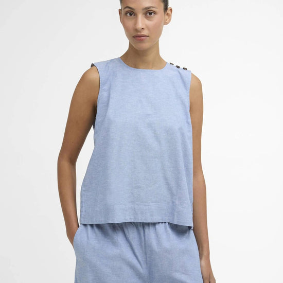 Young Ideas & Henmores - Josie Top - BL39 Light Chambray - 8