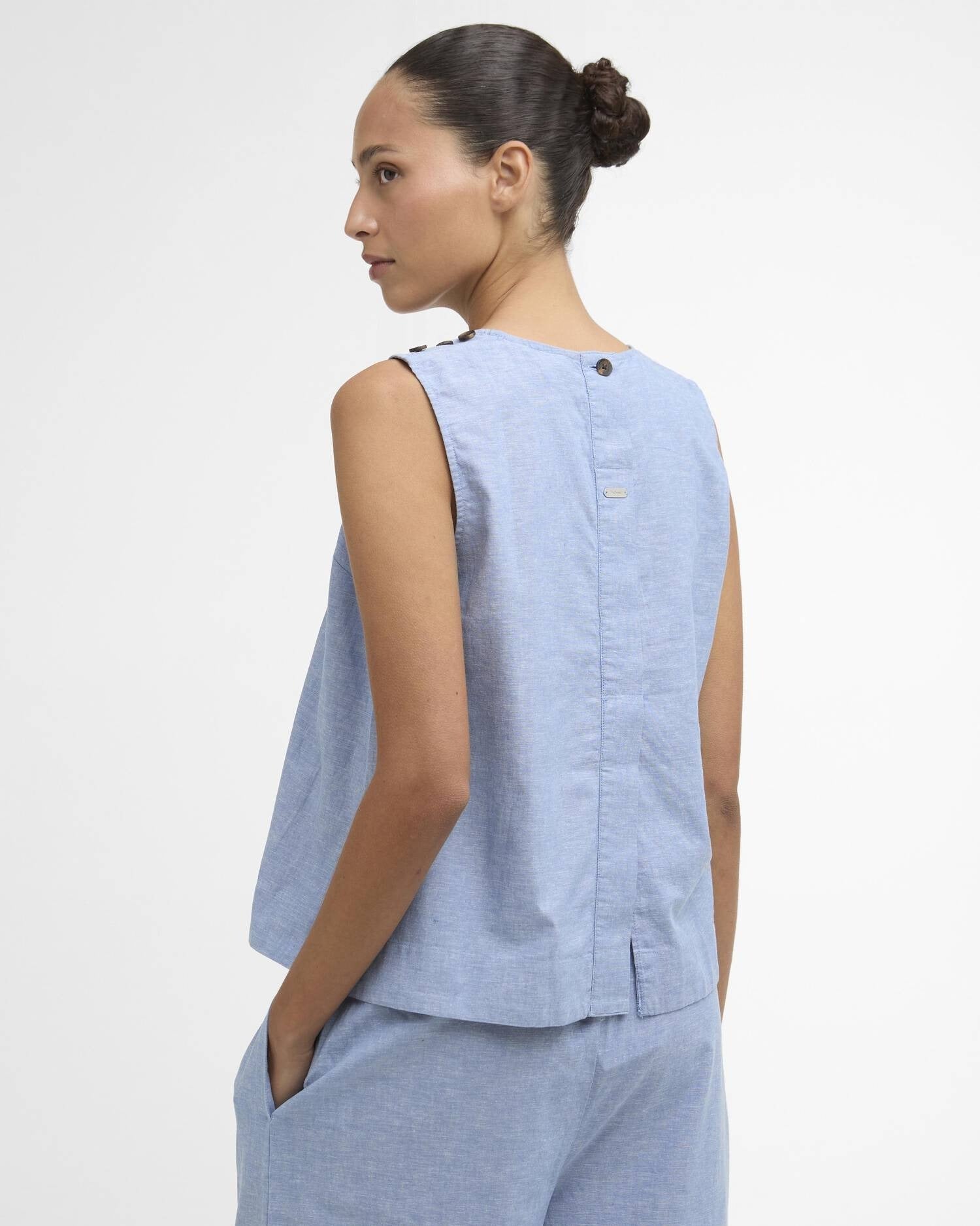 Young Ideas & Henmores - Josie Top - BL39 Light Chambray - 8
