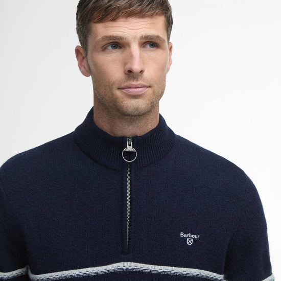 Young Ideas/Henmores - Kepwick Half Zip Jumper - Navy - M