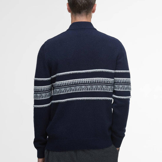 Young Ideas/Henmores - Kepwick Half Zip Jumper - Navy - M