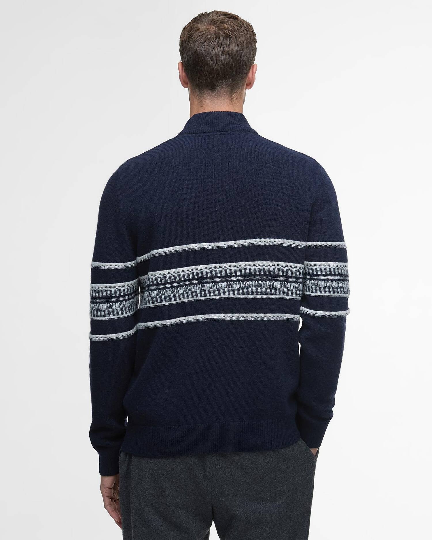 Young Ideas/Henmores - Kepwick Half Zip Jumper - Navy - M
