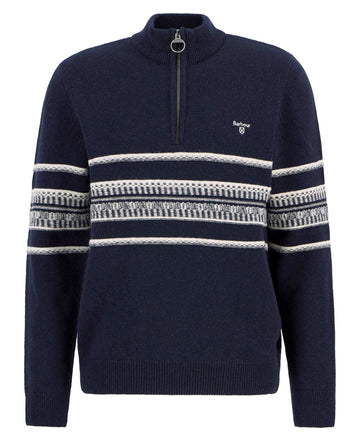 Young Ideas/Henmores - Kepwick Half Zip Jumper - Navy - M