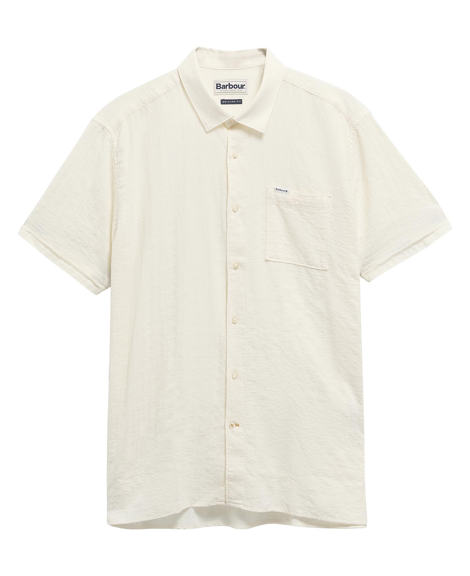 Young Ideas & Henmores - Kingswood Ripstop Summer Shirt - WH32 Whisper White - M